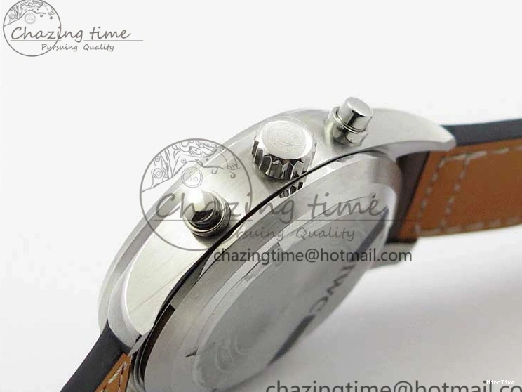 MIROTIME 0109 Pilot Chrono IW377726 ZF 1:1 Best Edition Green Dial on Brown Leather Strap A Trendsetting 7125